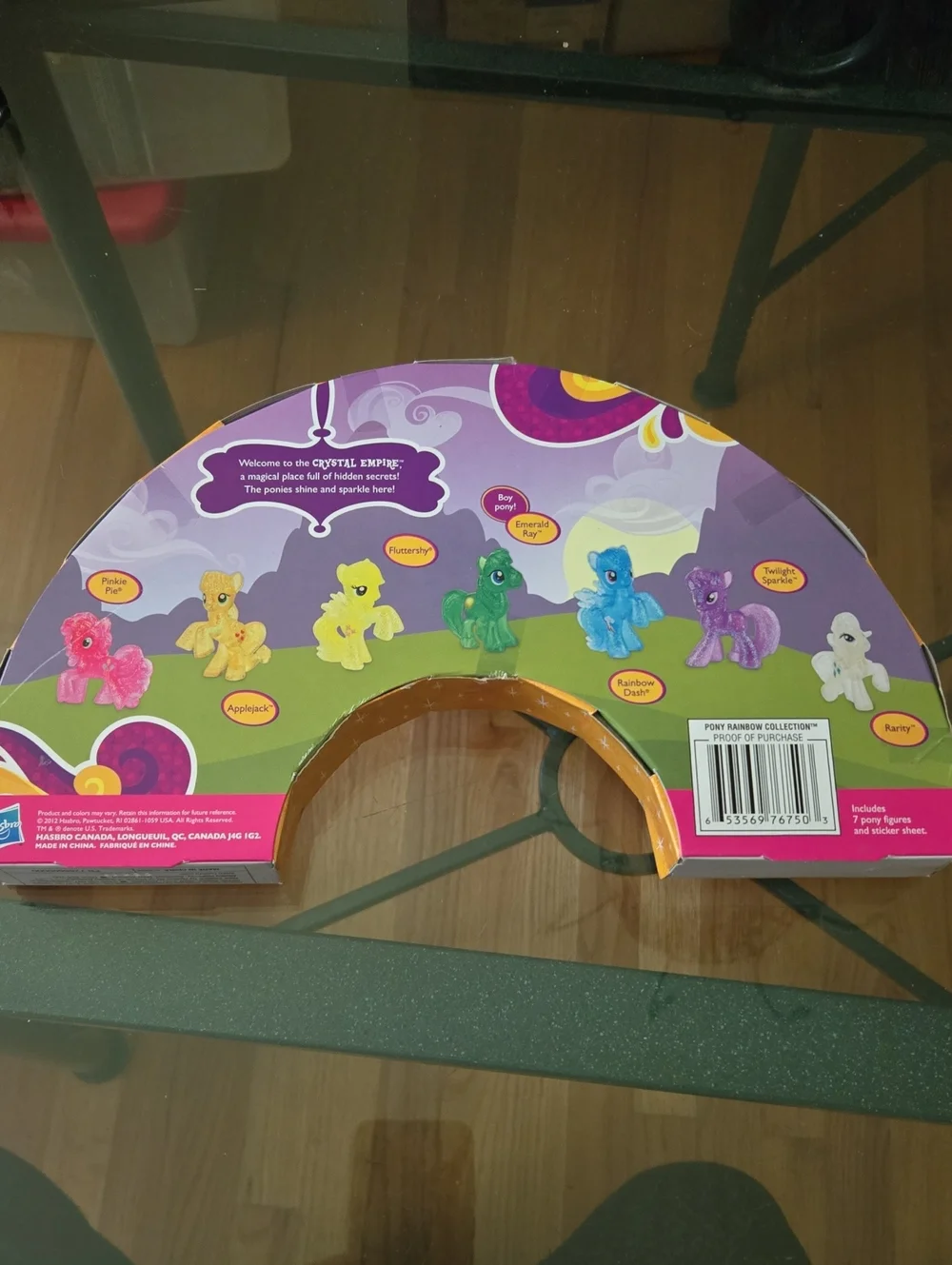 My Little Pony Crystal Empire 7 Pony Collection OOB